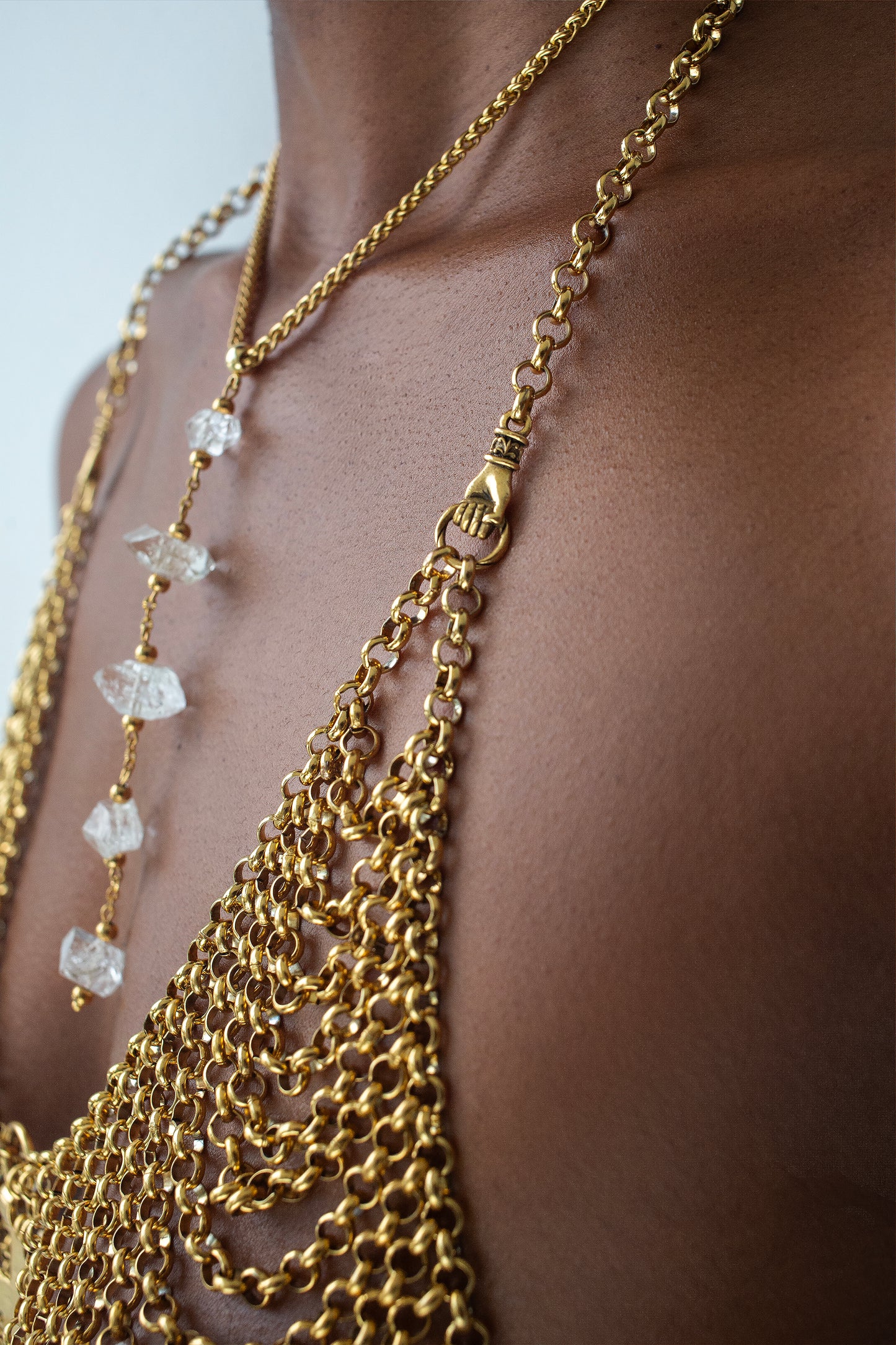 Fifth Dimension Lariat Necklace