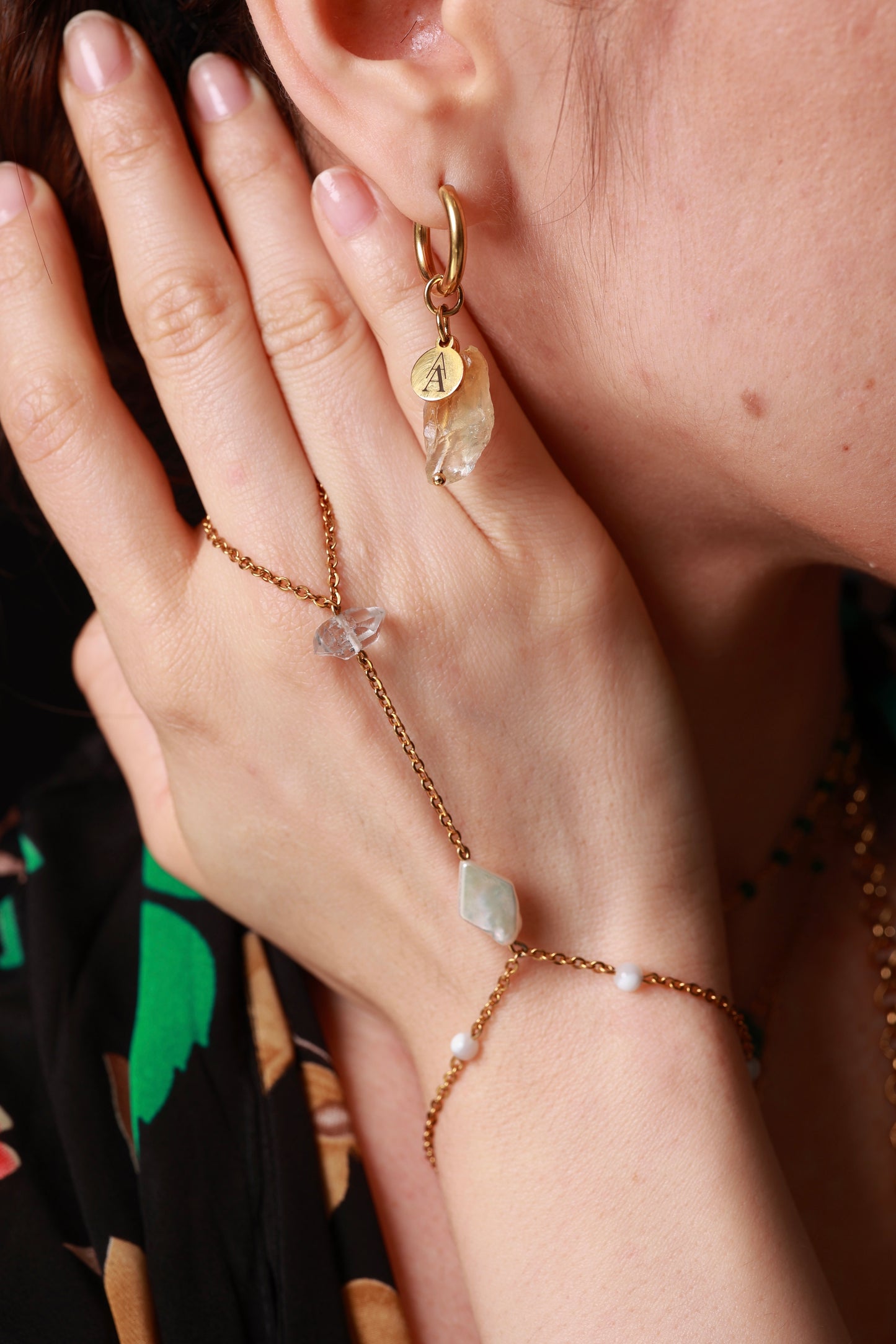 Ethereal Pearl Hand Chain