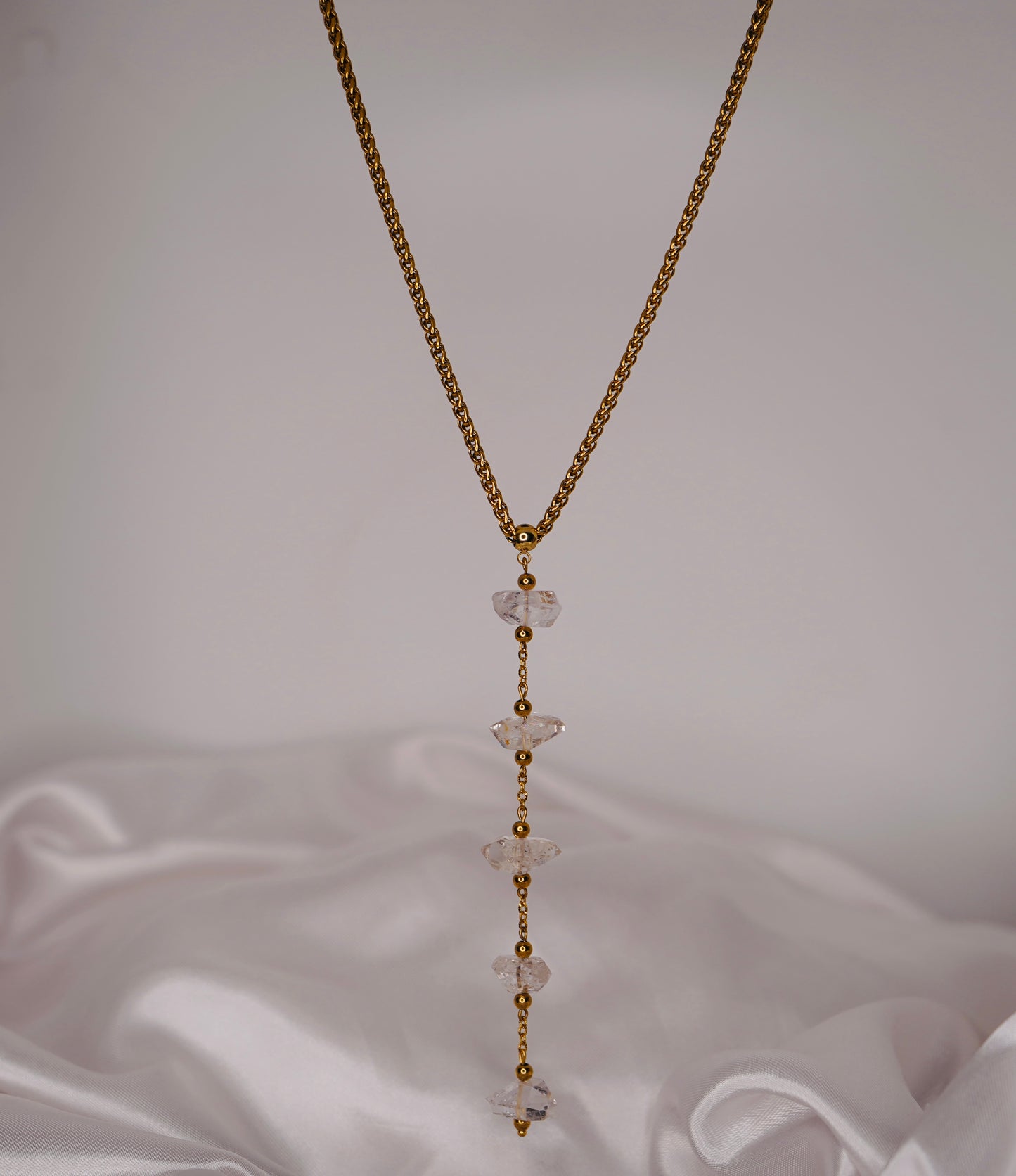 Fifth Dimension Lariat Necklace
