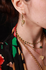 Signature Citrine Huggie Earrings — image 2