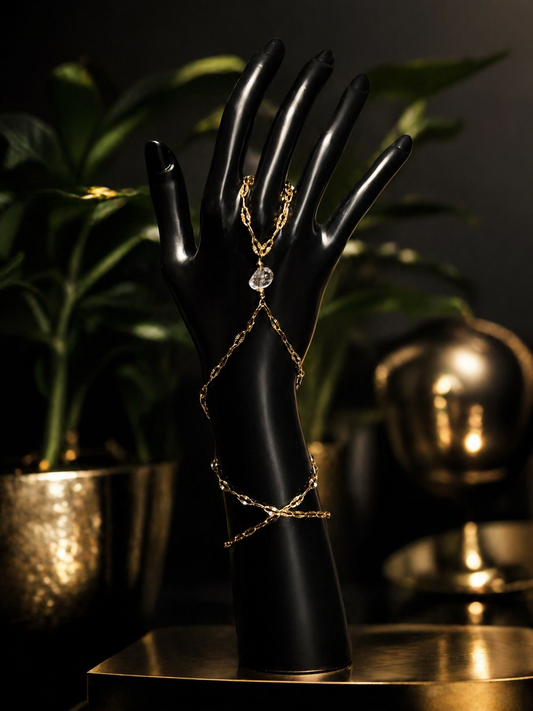 Signature Herkimer Hand Chain