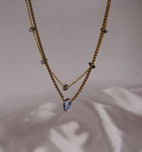 Lunar Veil – Double Layer Moonstone Necklace — image 2