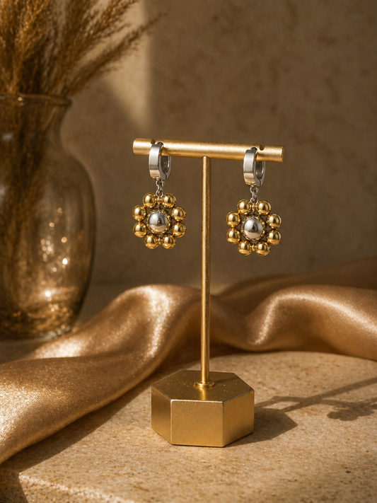 The Motif Huggie Earrings