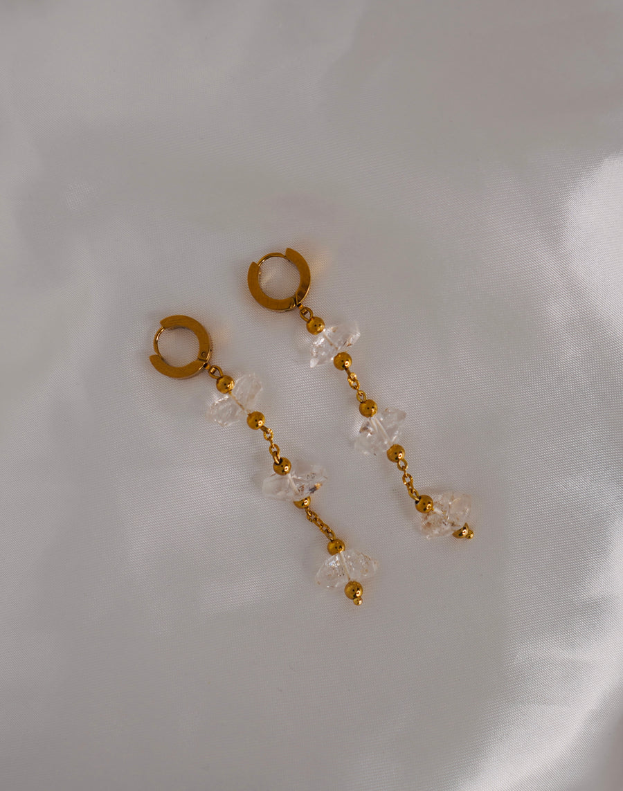 ARMHER Herkimer Drop Earrings