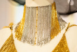 The Liquid Gold Fringe Choker Necklace — image 2