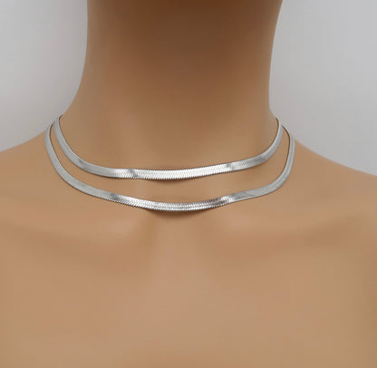Farrah Herringbone Chain