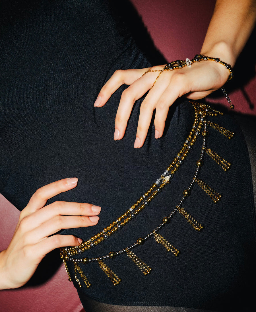 Monarch Fringe Waist Chain